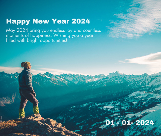 100 Inspirational New Year Wishes to Kickstart 2024 with Positivity!