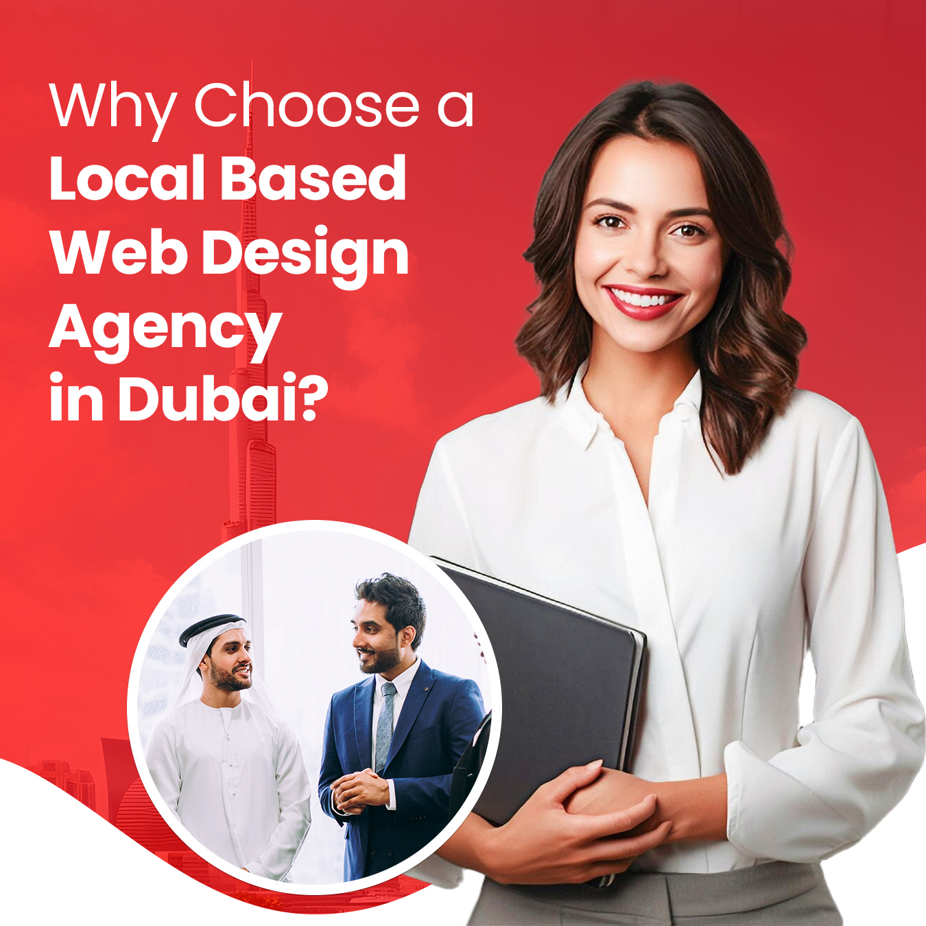 Dubai web design team creating custom websites for businesses.