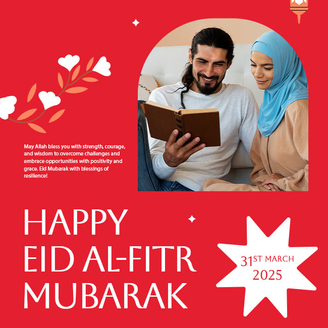 Happy Eid! May your heart be filled with gratitude and your home with joy and laughter. Eid Mubarak Wishes 2025